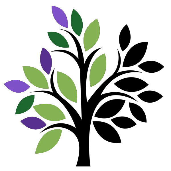 New Leaf Hearing Care wellness tree branch graphic